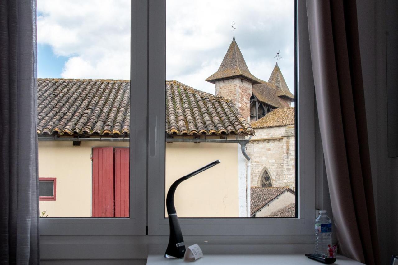 Hotel & Gastronomie - La Table De L'Europe Villeréal Kültér fotó