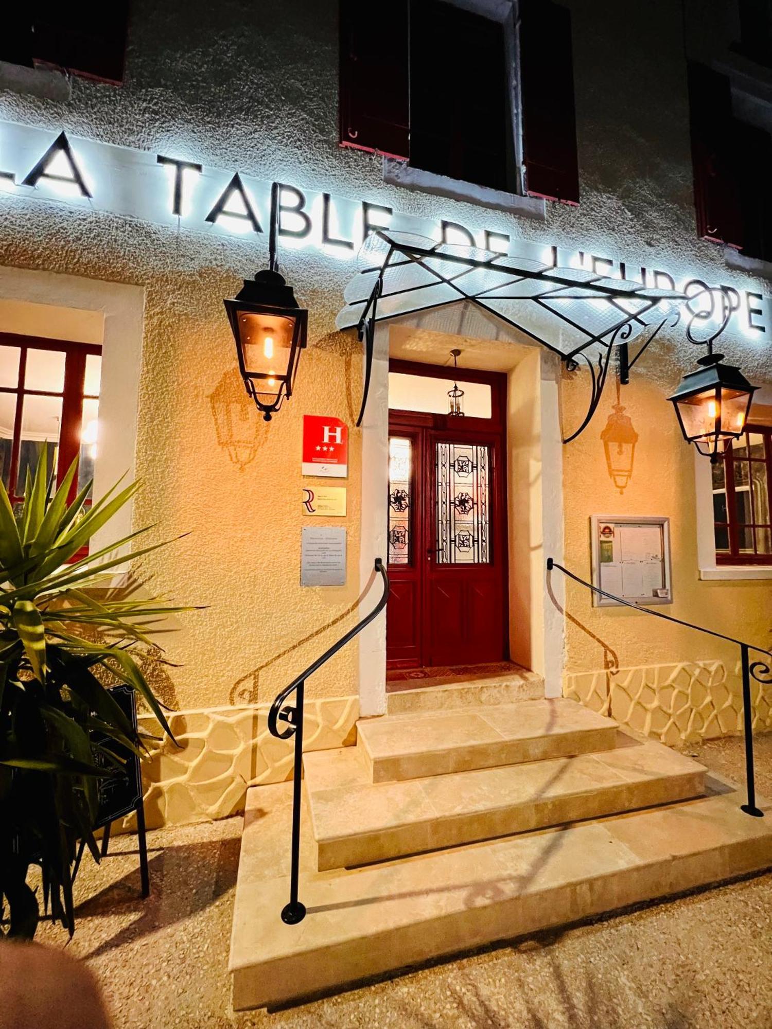 Hotel & Gastronomie - La Table De L'Europe Villeréal Kültér fotó
